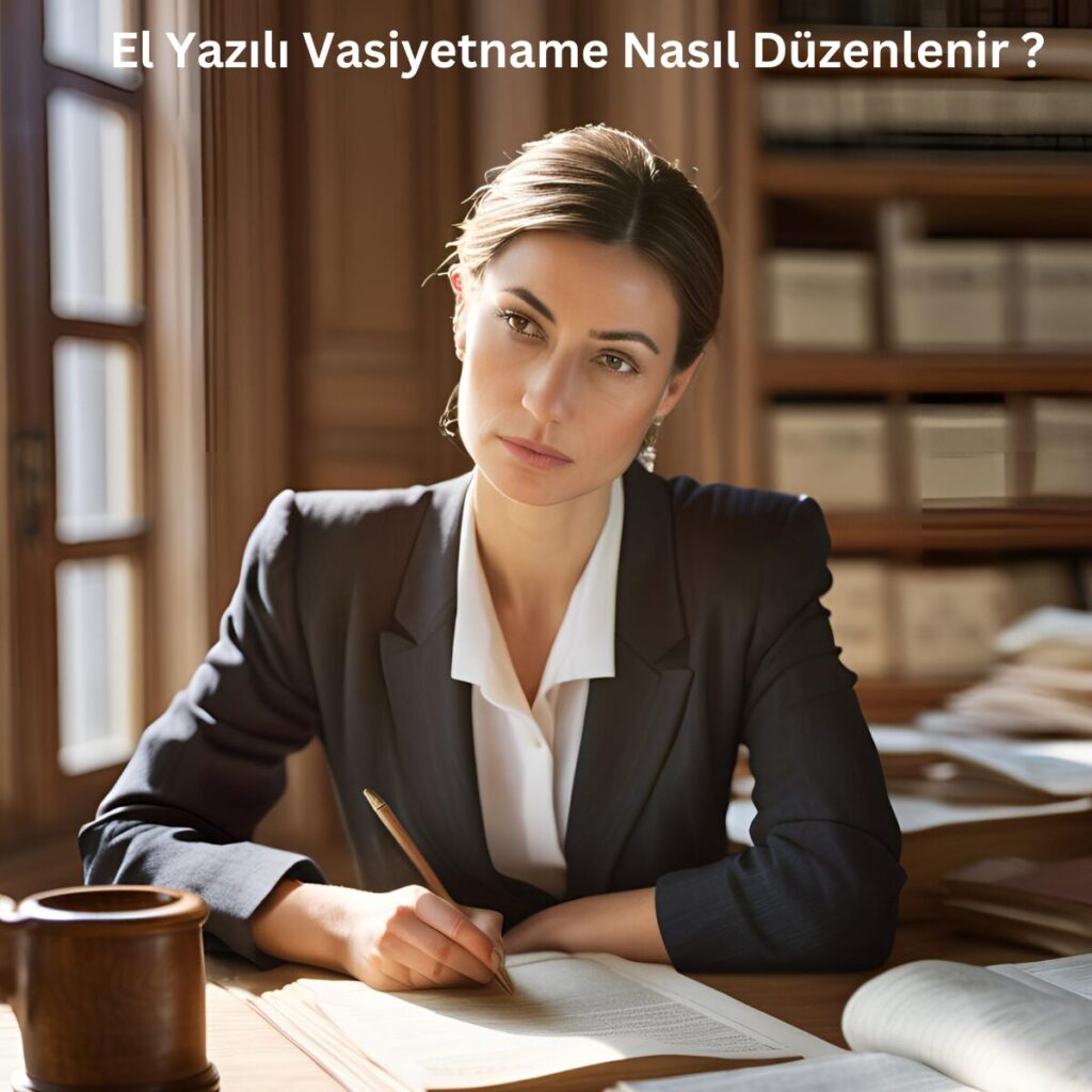 El Yazılı Vasiyetname Nasıl Düzenlenir 